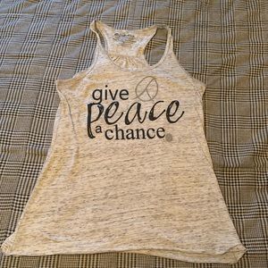 racerback graphic tank